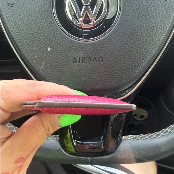 Kate Spade Red and Pink Heart Card Holder - Picture 5 of 7